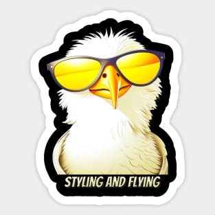 Styling Gull Sticker